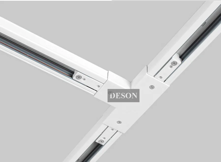 Us 6 8 3 Wire 2 Circuit Led Lighting Track Rail T Shape Connector Components Aluminum Accessories Black White In Us 6 8 3 Wire 2 Circuit Led Lighting Track Rail T Shape Connector Components Aluminum Accessories Black White In