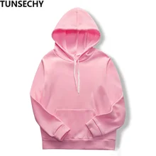 Spring/fall hoodie women's long-sleeved pullover 2019 new solid color hoodie sweatshirt simple multi-color optional pullover Spring/fall hoodie women's long-sleeved pullover 2019 new solid color hoodie sweatshirt simple multi-color optional pullover