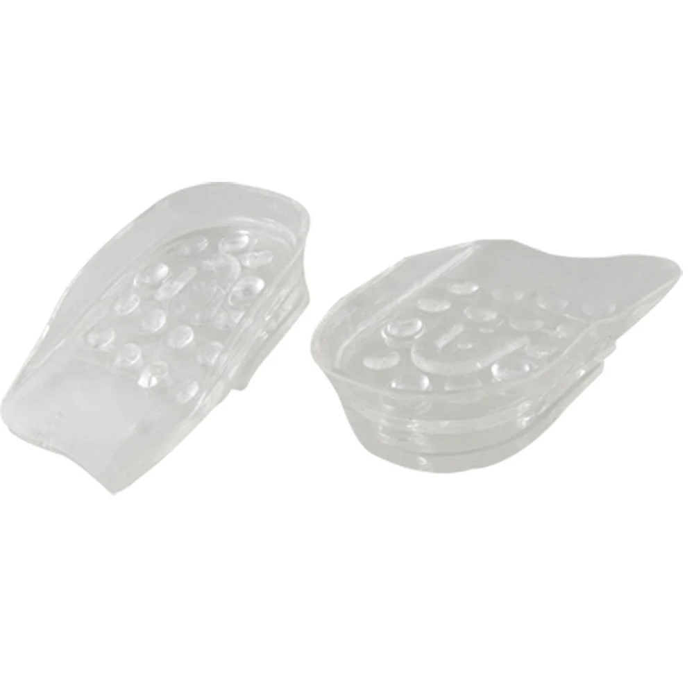 

DCOSHot Style 1 Pair Silicone Gel Height Increase Heel Lift Shoe Pads Insoles Clear
