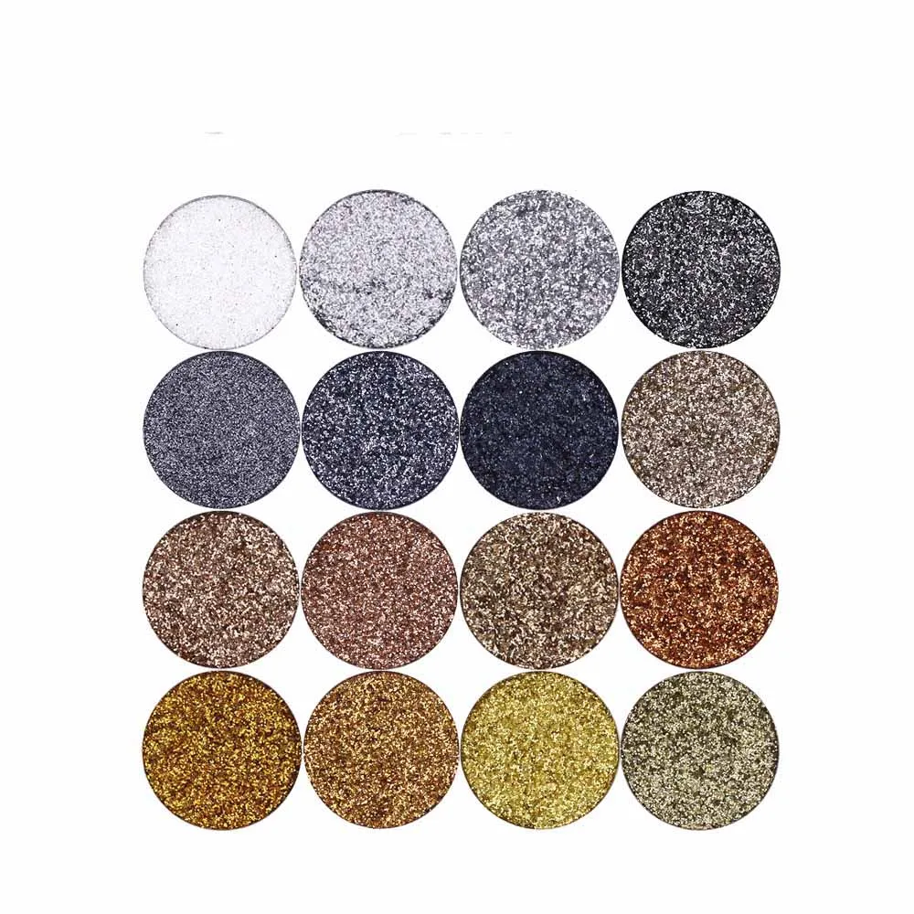 

1PC Single Pressed Glitters EyeShadow Glitterinjections EyeShadows Cosmetic Make up Pressed Glitters Diamond Rainbow Eyeshadows