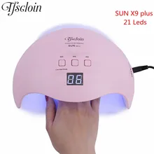 TFSCLOIN 48 Вт Сушилка для ногтей для сушки лаков гель УФ светодиодный светильник для лака для ногтей маникюр с 21 шт. светодиодный s автоматический датчик инструмент для дизайна ногтей