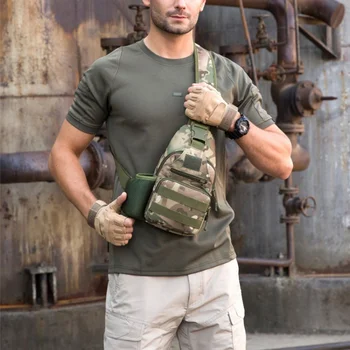

Fashion Outdoor Tactical Climbing Hiking Camping Hunting Daypack Camouflage Backpack Sports Military Nylon Shoulder Bag