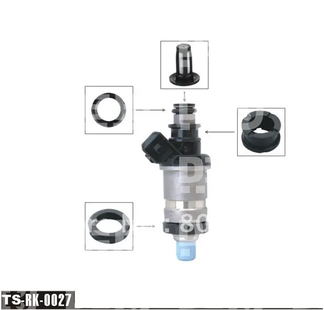 

free shipping!!100sets/box KEIHIN TOP FEED MPI Fuel Injector Repair Kits TS-rk0027