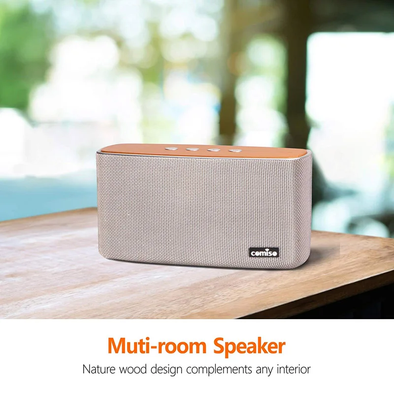 Bluetooth Колонка COMISO s 30 Вт Громкая Беспроводная колонка 100 футов V4.2|Портативные