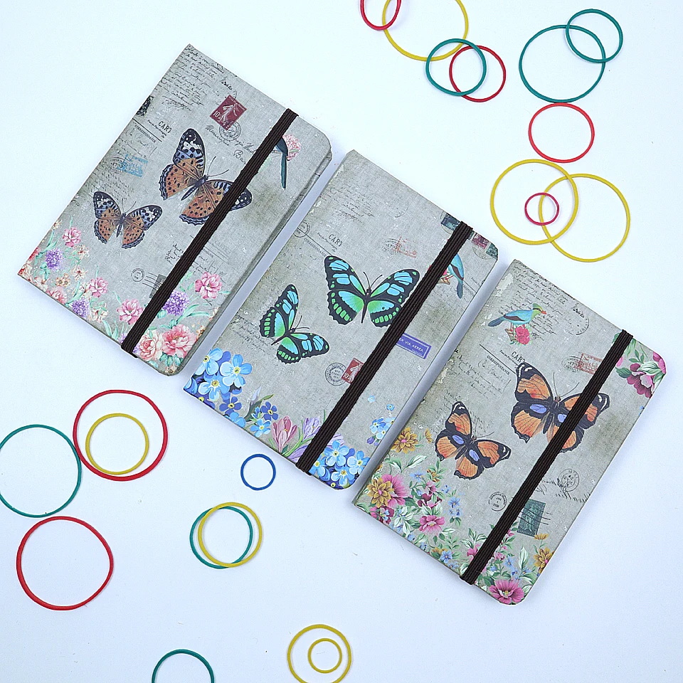 2018 cute small notepad retro style notebook paper