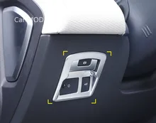 Для Land Rover Range Rover велярный 2017 2018 ABS Матовый Интерьер задний багажник кнопка включения Обложки отделка 1 шт.