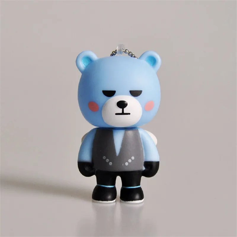 Youpop KPOP BIGBANG Breathing Bears альбом пластиковый брелок мультяшный K-POP украшения аксессуары брелок кулон брелок YSK403 - Цвет: DaeSung