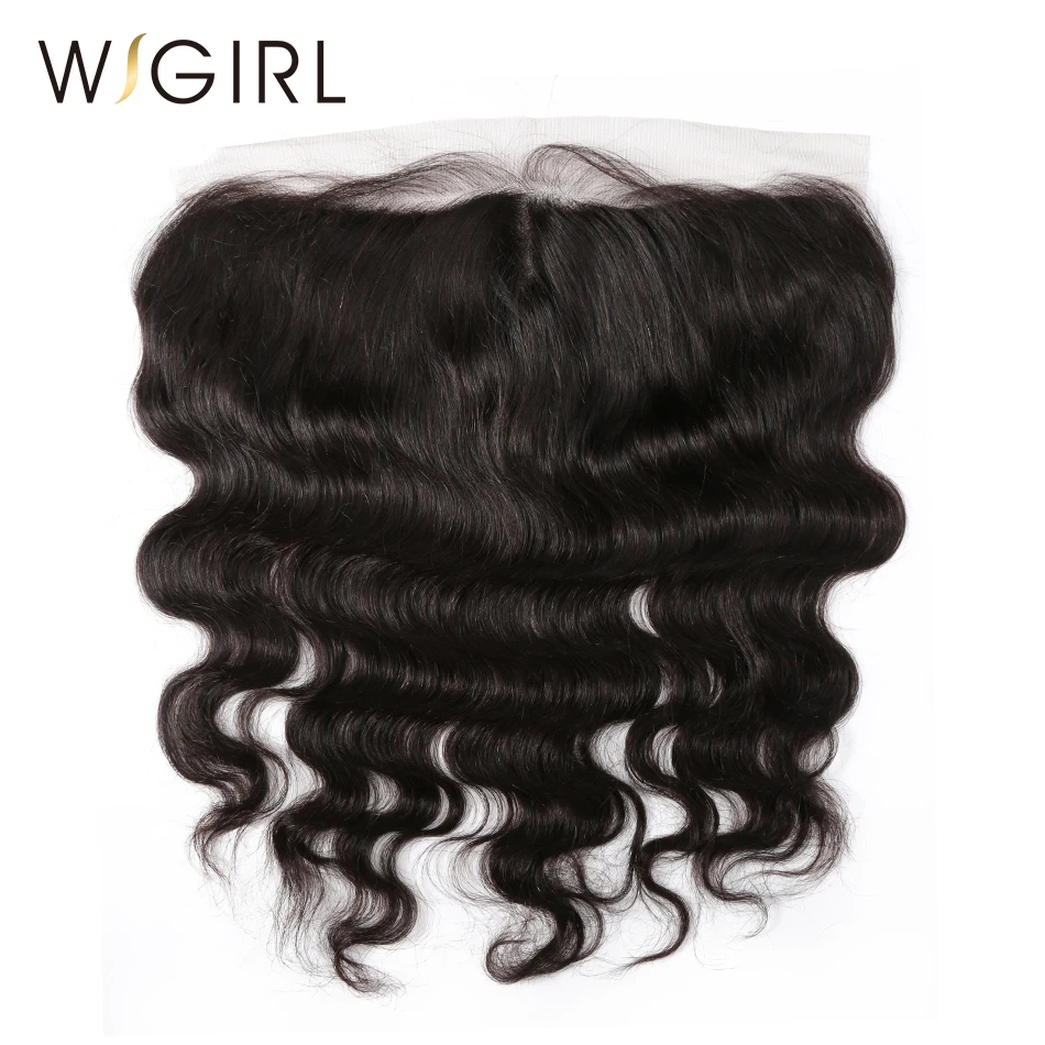 

W Hair Body Wave 13x6 Ear To Ear Lace Frontal With Baby Hair Pre Plucked Human Hair Brazilian Remy Hair Bleached Knots