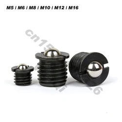 VCN413-ST Spring bolts,flanged ball plungers,black body,M5 M6 M8 M10 M12 M16