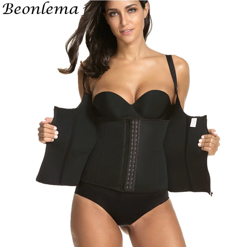 

Beonelam Modeling Straps Stretch Corset Slimming Waist Trainer Corsets and bustiers Pulling Bodice Corset Modeling Belt Corsage