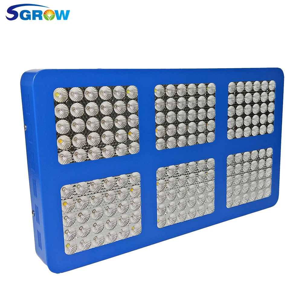 SGROW 900 Вт голубая чашка серии Led светать доль коммутаторы овощей и цвету с 12 полосе