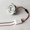 Mini LED spot lights dimmable 3W DC12V recessed ceiling lamp 220V 40-45mm jewelry lighting downlight for cabinet showcase light 4