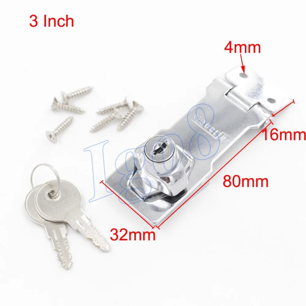 Buy Door Holder Closet Door Chrome Plated Metal Keyed