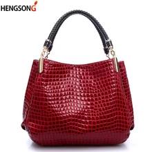 Модная женская сумка через плечо, женская сумка из искусственной кожи, большая сумка-мессенджер, внутренний карман на молнии, новинка, модная сумка-хобо