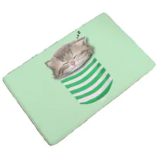 CAMMITEVER прекрасный мультфильм Кот коврики для стола покрывало украшение дома ковер для дивана гостиной спальни