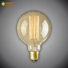 E27 Лампа Эдисона G95-Z Ретро лампа 110/220 В Глобус лампада filamento для дома/спальни/столовой Декор 40 Вт лампа накаливания