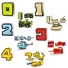 10Pcs Creative Transformation Number Robot Assembling Educational Blocks Action Figure Number Robot Deformation Robot Toy ► Photo 3/4