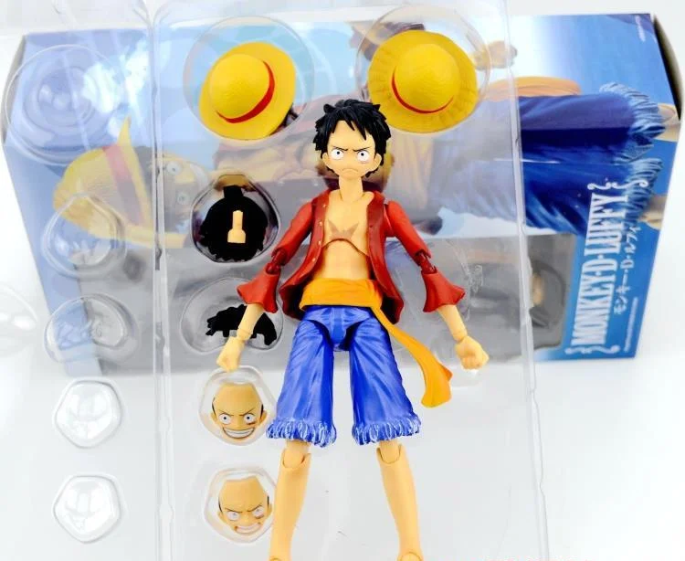 Комиксов клуб Аниме One piece Monkey D Луффи подвижные герои с изменяющимся поведением