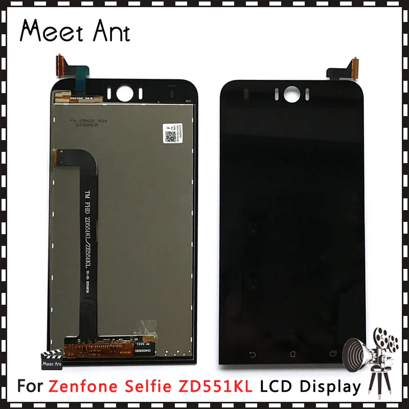 DHL 10 шт./лот высокое качество 5 ''для Asus Zenfone Selfie ZD551KL Z00UD ЖК-дисплей экран с