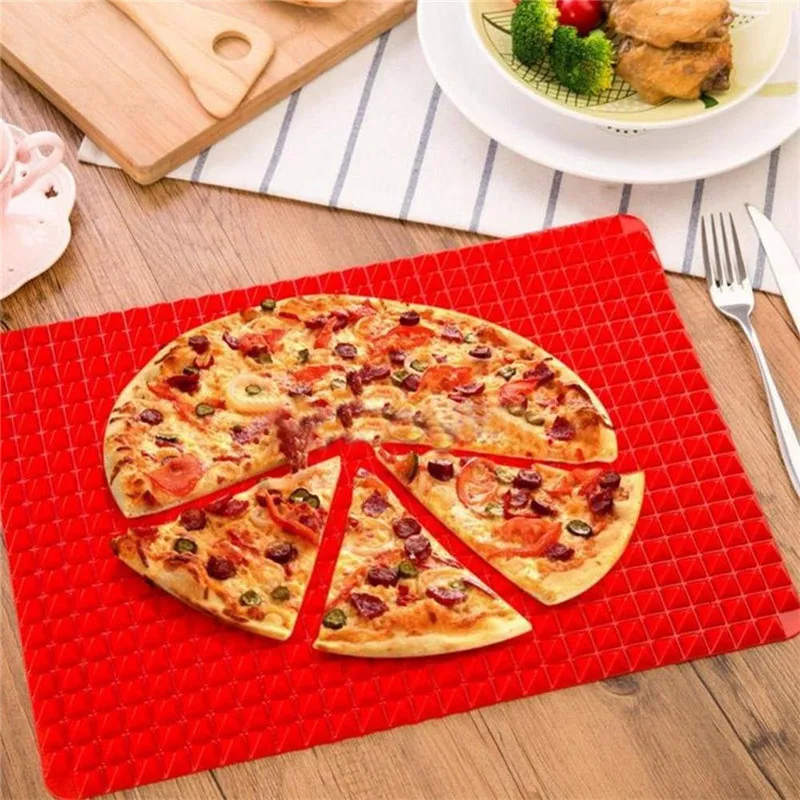 

Non Stick Silicone Baking Roasting Mats Heat Resistant Raised Pyramid Shaped Baking Mats Pastry Tools