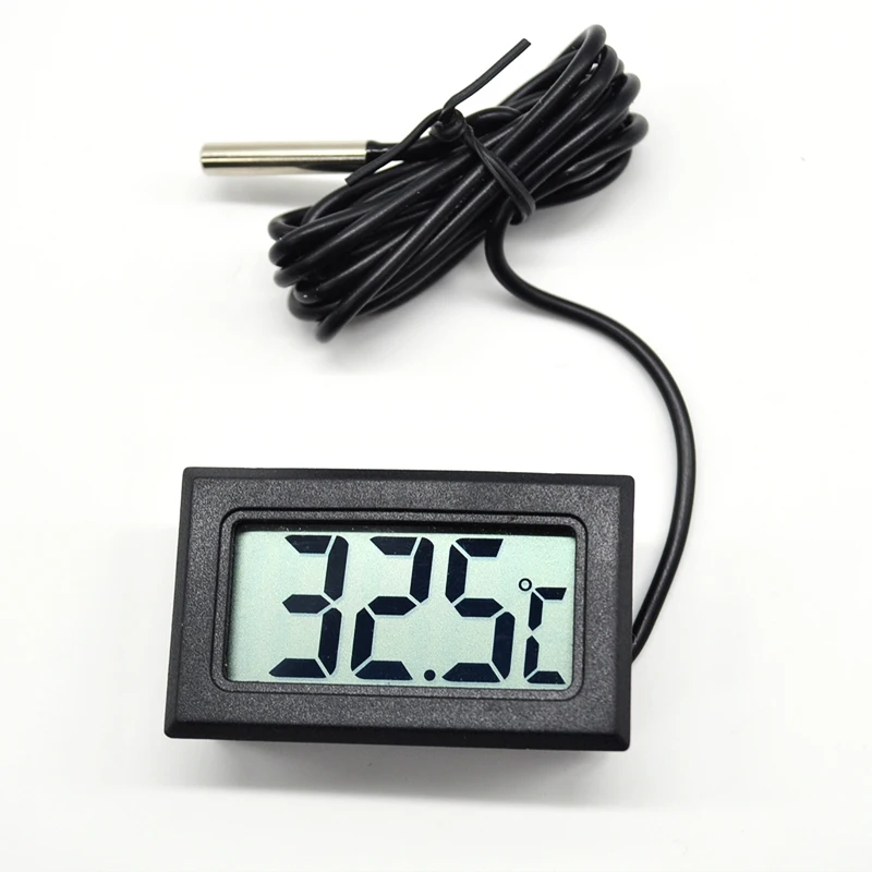 

Digital LCD Thermometer Fish Tank Aquarium Hygrometer Temperature Humidity tester Fridge Freezer Meter
