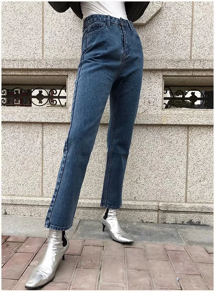high waist jeans mom jeans boyfriend jeans for women Ankle-Length Pants womens jeans