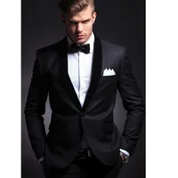 high quality men Tuxedo Groom Suits for Wedding Business Men Suits Groom Wear (Jacket + Pants + tie) Two-Pieces