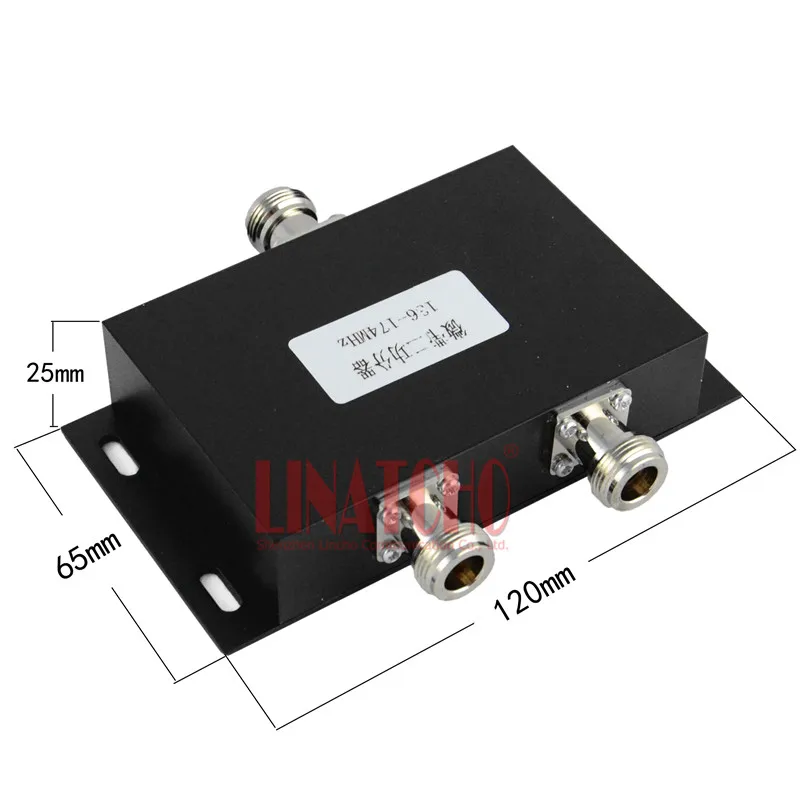 

Free shipping 2 Way 150MHz Micro-strip Power Splitter 136-174MHz VHF two-way radio, talkie and walkie divider