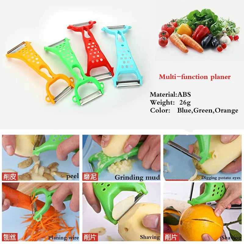 EHEH Multifunctional Vegatable Fruit Peeler Vegetable Cutter Cooking Tools Kitchen Accessories