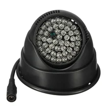 360 градусов Поворот 48 светодиодный для IR Инфракрасный Ночное видение помочь светодиодный светильник для видеокамеры наблюдения CCTV безопасности Камера