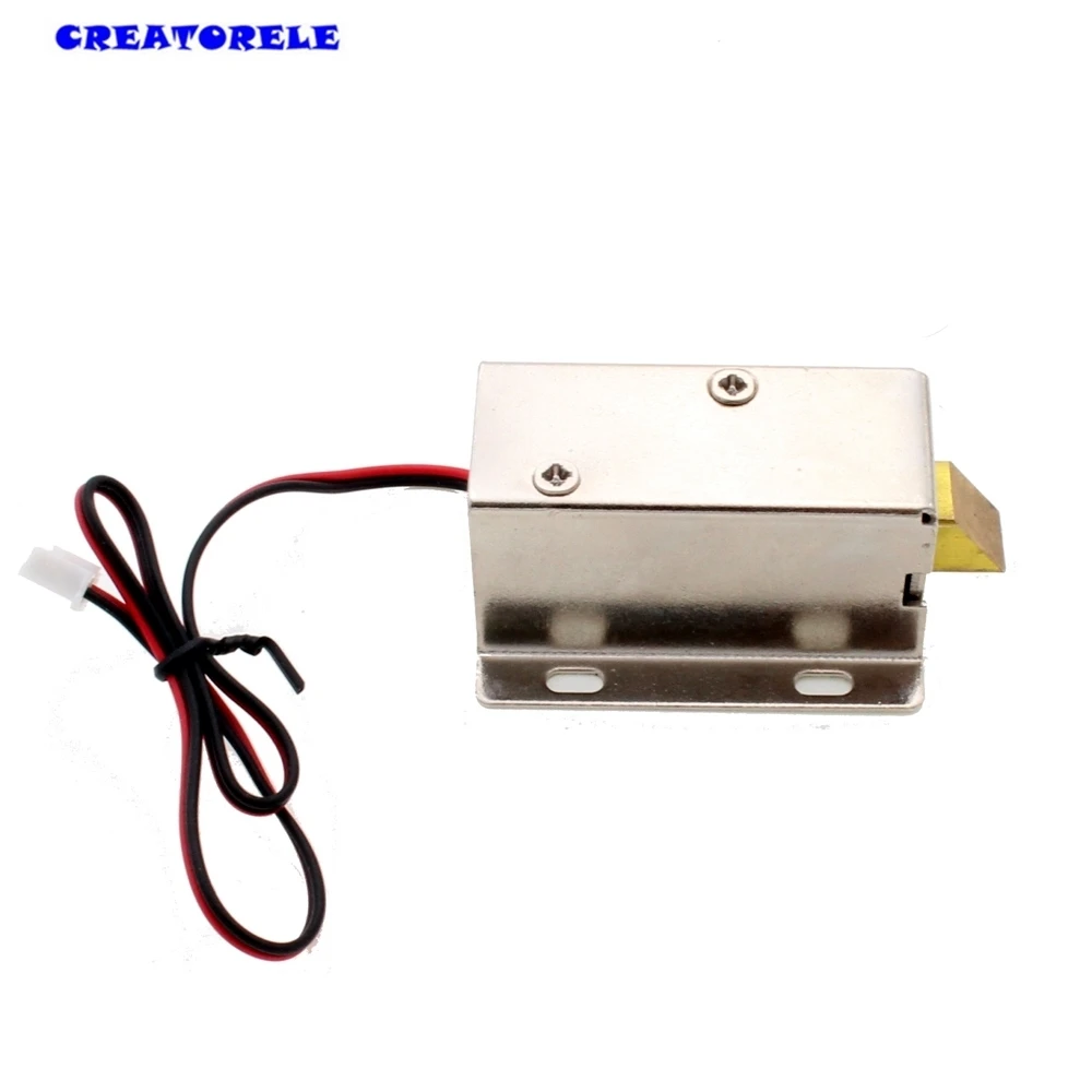 DC 12V 8W открытая рамка тип соленоида для электрического дверного замка Галлий