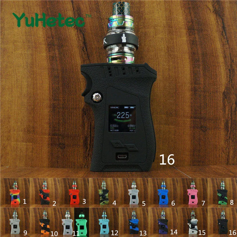 

1PCS YEHETEC Silicone Protective Gel Skin Case Cover for Smok Mag kit 225W Right Handed / SMOK Mag Box Mod 225W Right Hand
