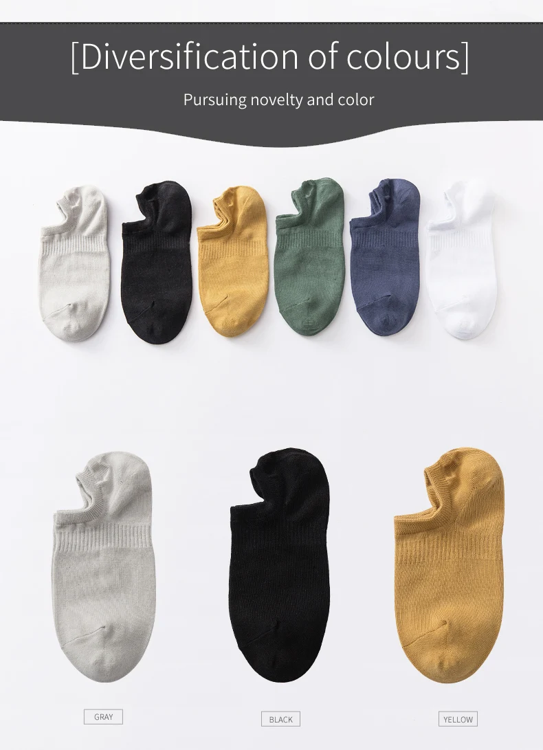 100% хлопок мягкие Носки Для мужчин ботильоны тонкие короткие Isabel Marant белые черные мужские носки силиконовый, силикагель противоскользящие