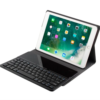 

Kemile For apple ipad Air 2 9.7 Ultra Slim Glass Bluetooth 3.0 Keyboard Case for iPad air 9.7 Cover Stand W Removeable Keyboard
