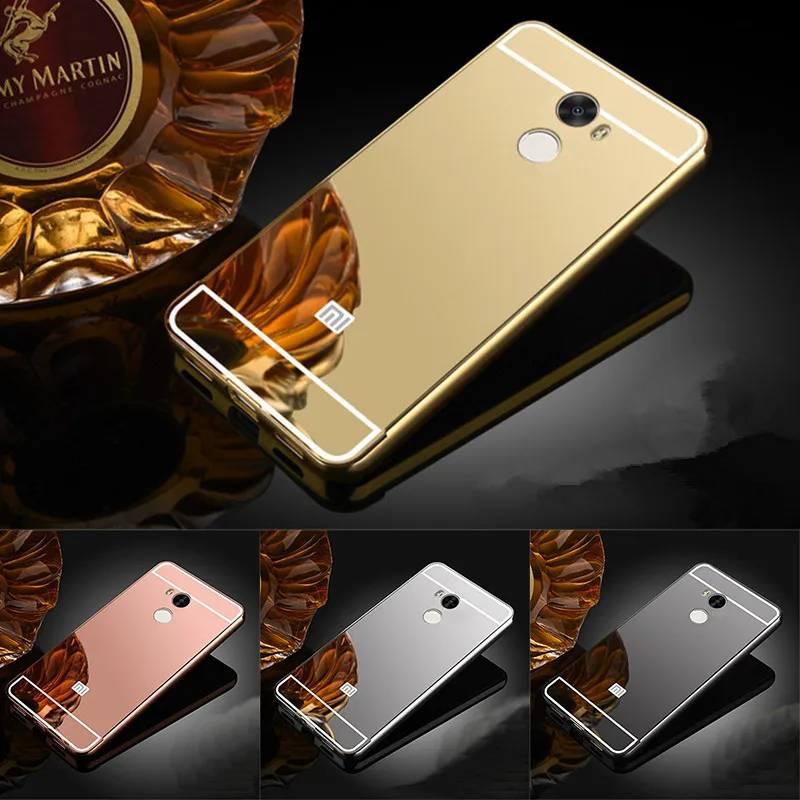 xiaomi redmi 4 case xiaomi redmi 4 pro prime cover Luxury Gold Plating Mirror Case Phone Case xiaomi redmi 4 pro Back Cover