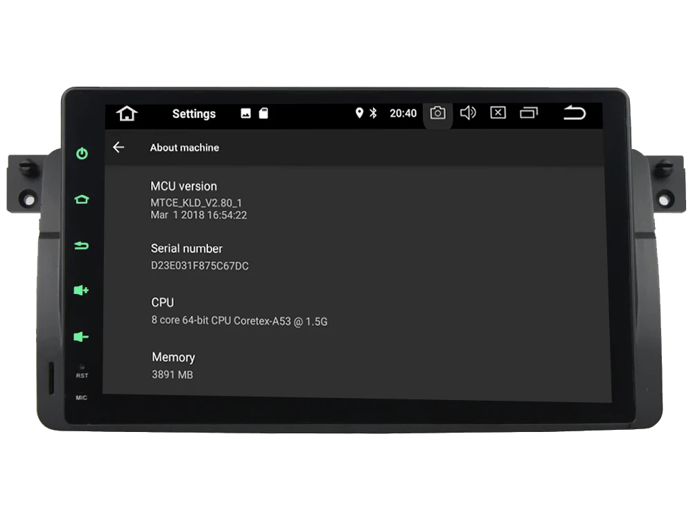 Excellent KLYDE 9" IPS Octa Core 4G Android 8.0 7.1 4GB RAM 32GB ROM DAB Car DVD Multimedia Player Radio For BMW 3 Series E46 M3 1998-2006 4