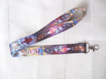 

New 30 pcs cartoon Anime Cello Phone Key Chain Neck Strap Keys Lanyards gift H16