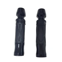 Мотоциклетная ручка общего назначения с торцевым наконечником правого и левого не проникновения черного цвета