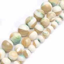 Натуральный светящийся чехол Камень Круглые бусины для бижутерии, материал для рукоделия браслет Цепочки и ожерелья 15 дюймов/6/7/10 мм выберите размеры