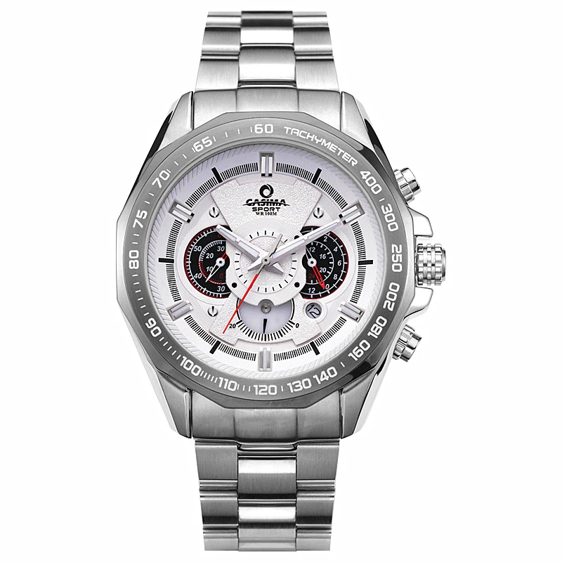 CASIMA известный модные уличные Элитный бренд Для мужчин Watch Chronograph часы Лидер