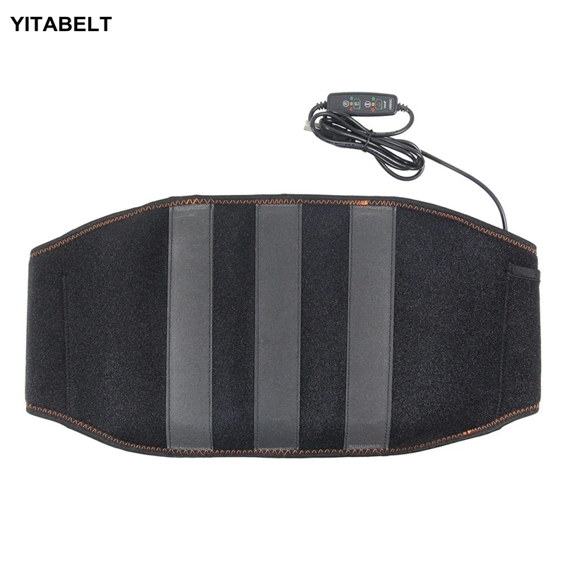 

Far Infrared Waistband Heating Waist Support Carbon Fiber Health Belt USB Hot Compress Waist Belt