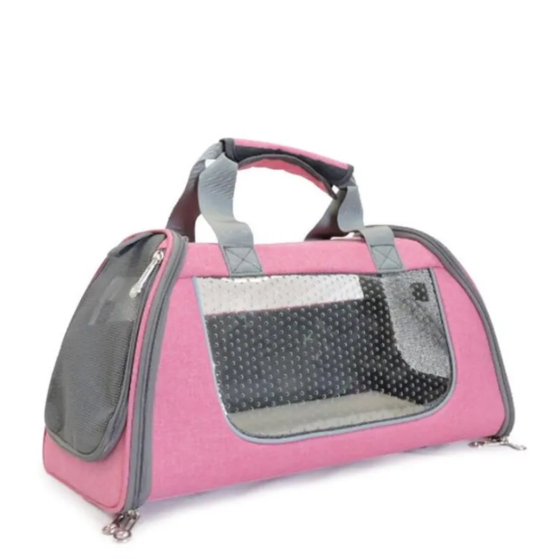 

2018 Portable Outdoor Pet Cat Dog Carrier Bag With Purse Travel Small Dog Chihuahua Teddy Carrying Bag Handbag