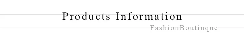 Products Information