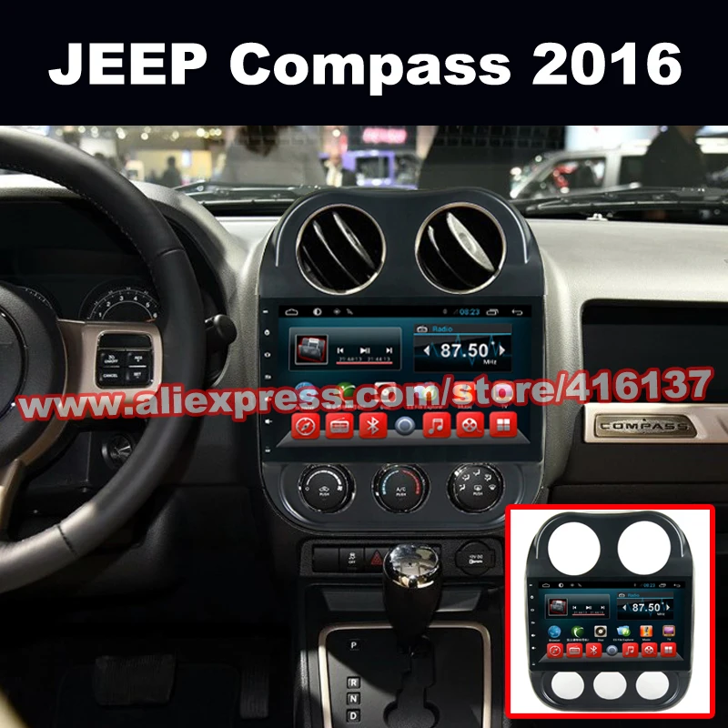 Flash Deal YAZH Android Car DVD GPS 10.1" 2.5D IPS Screen For JEEP COMPASS 2010 2011 2012 2013 2014 2015 2016 car audio auto radio stereo 4