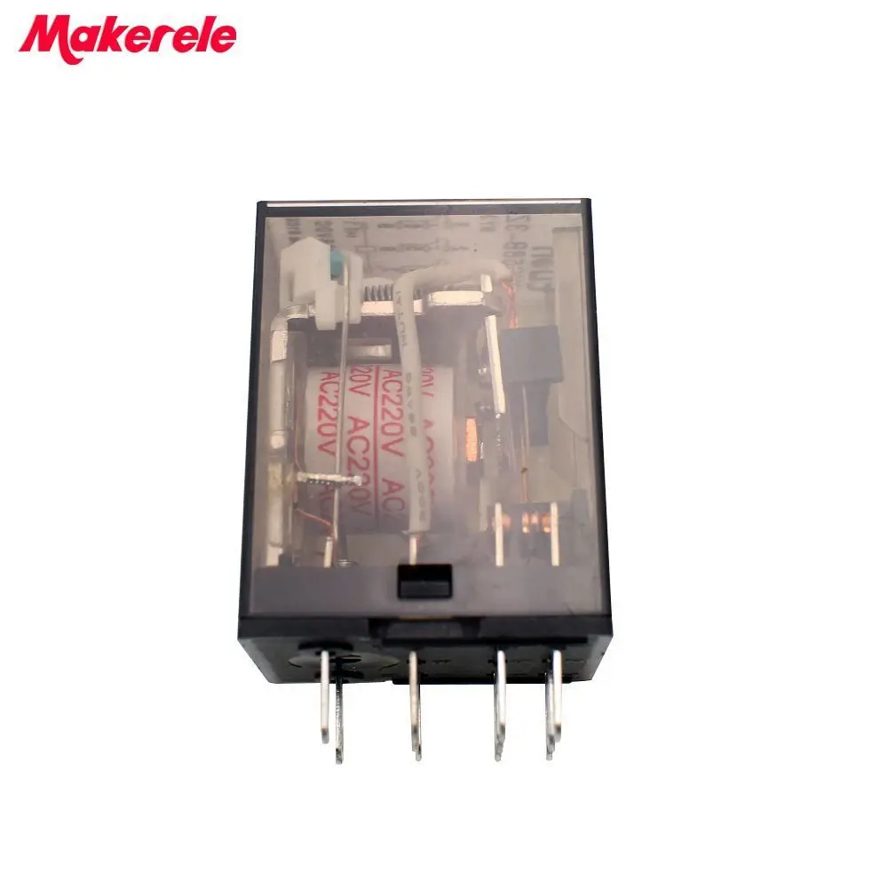 Горячая Распродажа твердотельные реле HH53P My3 DC 24v 11 Pin 220v Ac 5A Mini Электромагниты 3pdt