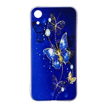 

Transparent Soft Cartoon Case for iPhone XR Color Painted Slim Soft Back Cover for iPhoneXr Funda Phone Protective Shell 6.1