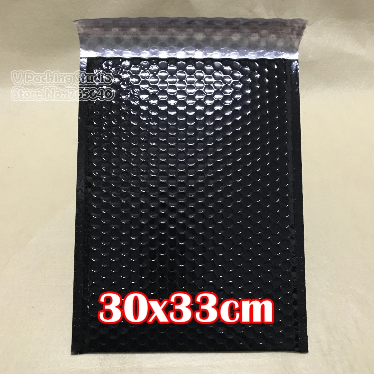 PROD 32965748979 30x33cm Black Bubble Envelopes Bags Mailers Padded
Shipping Envelope With Bubble Mailing Bag Business Supplies 50pcs/lot