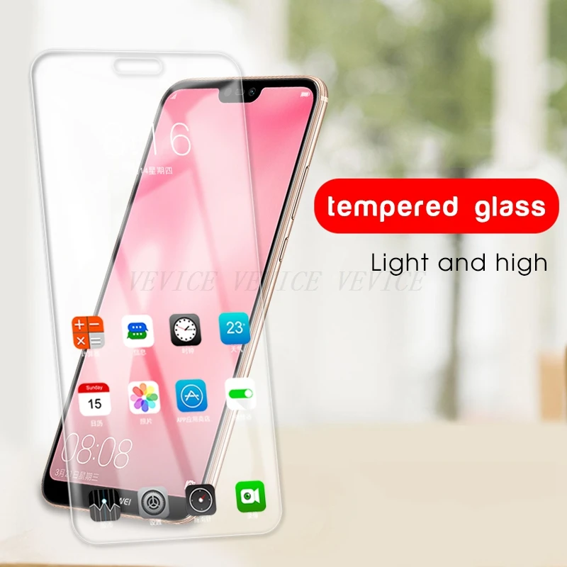HD прозрачное полное покрытие закаленное стекло для Huawei P30 Lite защита экрана от