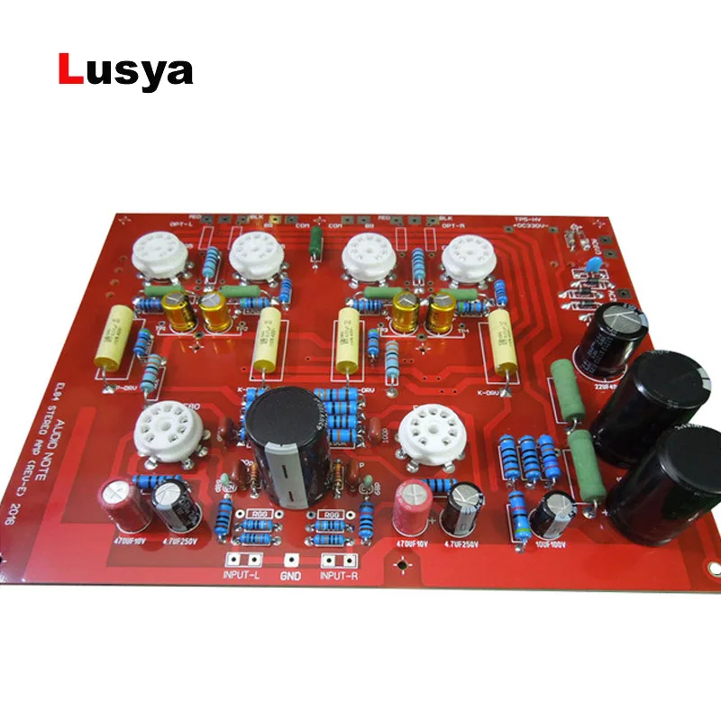  Hallo-End Stereo Push-Pull EL84 Vakuum Rohr Verstärker PCB DIY Kit AUDIONOTE PP Schaltung mit kapaz