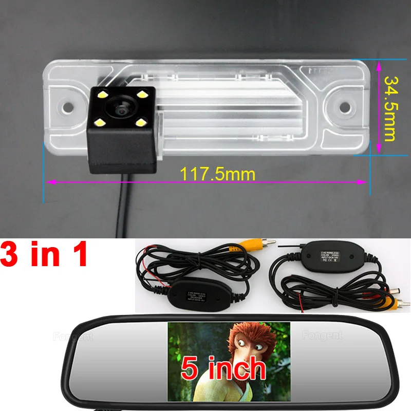 

For Renault Koleos 2009 2010 2011 2012 2013 2014 Car Back Up Off Rear View Reverse Wireless GPS DVD Video Camera Parking Monitor